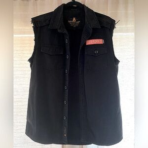 Superdry cut off vest
